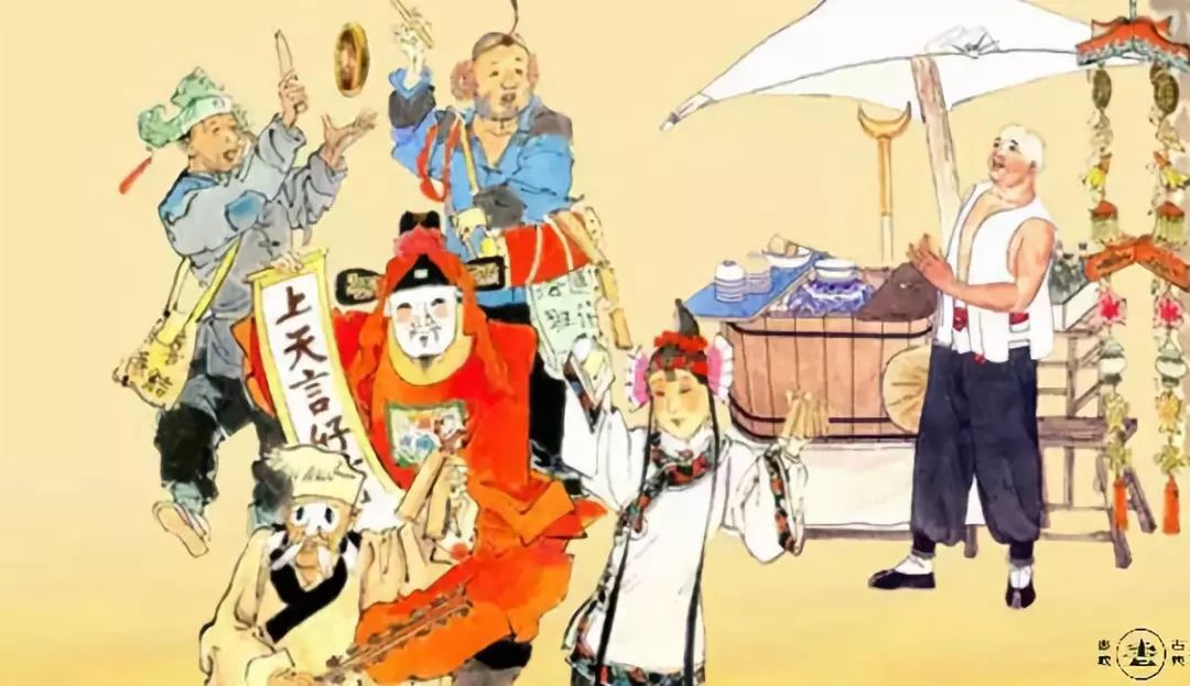 小年，準(zhǔn)備過(guò)年